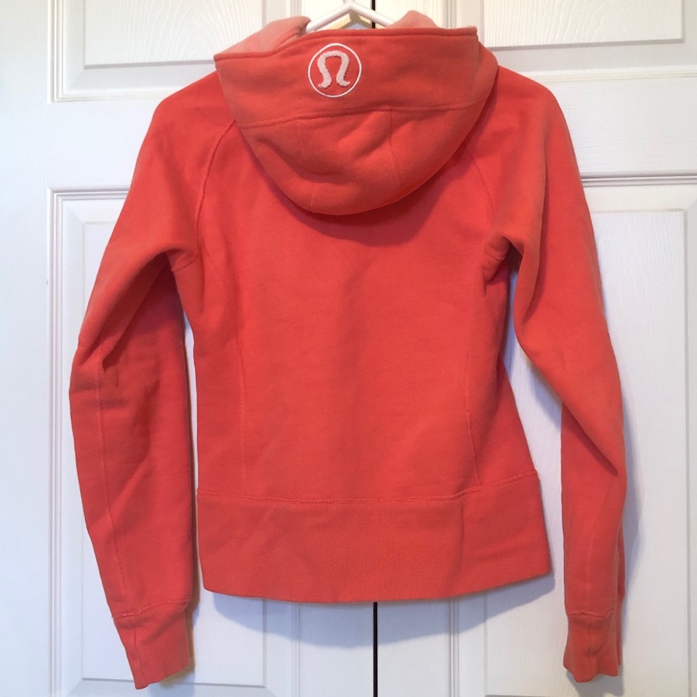 Lululemon scuba hoodie peach